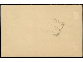 1900, KEETMANNSHOOP *** 20/6/00 sehr klar auf Dop­pelkarte Adler 10 Pfg. „Deutsch-Südwestafrika“ ohne Text mit dreifacher Zus