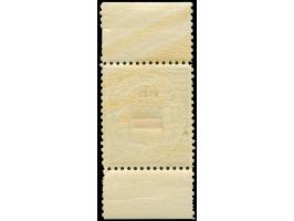 1877, Wappen von Helgoland, 2 ½ F. / 3 Pfg. grün/dunkelorange, postfrisch, tadellos&nbsp;