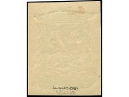 1942, Stadtwappen und Kathedrale, 20 K. dunkelgelbgrün, Doppeldruck, ungebraucht, kleiner Fleck sonst tadellos, sign. Keiler 