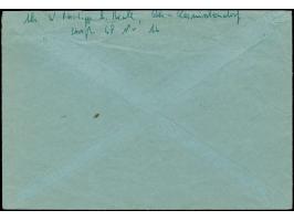 Postkrieg: 1959, Blockade Berlins 25 Pfg., Oberrandstück mit Stempel “BERLIN SW11 18.7.59” auf Brief nach Potsdam mit übergeh