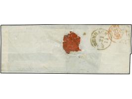 5 Ngr. ziegelrot und 1851/63, Wappen 3 Pfg. grün, beide leicht berührt, &nbsp;mit Nr. "2" und nebengesetztem DKr. "LEIPZIG 20