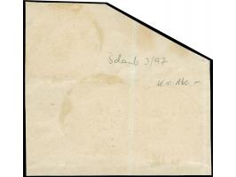 “COELN 1.1.75” (Spalink 24.7.74) mehrfach recht klar auf waagerechtem Paar großer Schild 5 Gr. und Einzelwert 2 Gr. auf Brief