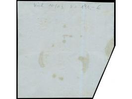 “COELN 1 *c 26.7.67” zweimal komplett, aber etwas verwischt auf waagerechtem Paar und Einzelmarke Ausgabe 1875 10 Pfge rot au