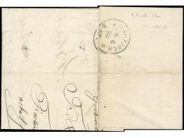 “GEBWEILER 8.JUNI.76” (Spalink 13) sehr klar auf Ausgabe 1875 10 Pfge rot auf kpl. Faltbrief nach Markirch mit Ankunftsstempe