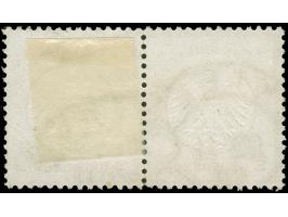 “KIEL 22-11-72” (Spalink 19-1) klar auf waagerechtem Paar kleiner Schild ½ Gr. orange-gelb. Die farbfrischen Marken sind gut 
