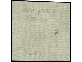 1920, Germania 2 Mark auf 2 ½ Pfg dunkelolivgrau, Aufdrucktype BIb, Aufdruckfeld 31 von Platte 7, sauber gestempelt “MARIENBU