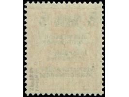 1920, Germania 5 Mark auf 7 ½ Pfg. rötlichorange, doppelter Aufdruck in Type AIIIb von Aufdruckfeld 27 der 1. Auflage, postfr
