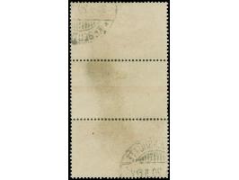 1920, Freimarke 5 M. rötlichorange, senkrechtes Zwischenstegpaar, sauber gestempelt “FRIEDENSHÜTTE x (KR. BEUTHEN) a 21.5.20”
