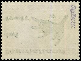 1939, 35 C. rosakarmin, kopftehender Aufdruck in Type I, sauber ungebraucht, tadellos, Auflage nur 40 Stück, Fotoattest Dr. P