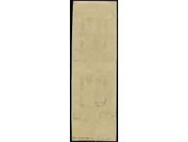 1920, I. &nbsp;Sarg-Ausgabe, 40 Pfg. orangebraun, ungezähnt im senkrechten Paar, postfrisch, tadellos, sign. Dr. U.E. Klein