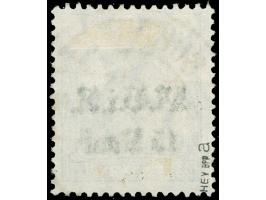 1917, Germania 15 Bani auf 15 Pfg. schwarzviolett, sauber gestempelt “BUKAREST”, tadellos, sign. Hey BPP&nbsp;