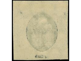1921, Kogge 10 Pfg., ungezähnter Phasendruck ohne Rahmen, postfrisch, tadellos, sign. Kniep BPP, Fotobefund Gruber BPP (2019)