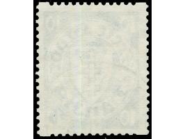 1939, Staatswappen im Oval 10 Pfg. dunkelbläulichgrün, waagerecht geriffelte Gummierung, sauber gestempelt “DANZIG 22.3.39”, 