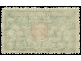 1923, Großes &nbsp;Staatswappen 20000 M. rot/mittelgrünlichblau, Unterdruck vorder- und rückseitig, postfrisch, tadellos, uns