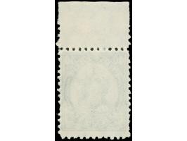 1921, Kogge 40 Pfg., Oberrandstück, grünes Essay mit Inschrift “Freistadt”, ungebraucht ohne Gummi, tadellos, unsigniert, Fot