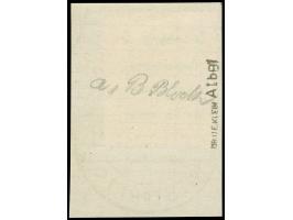 1920, Germania 5 M. auf 7 ½ Pfg. rötlichorange, Aufdruck Type AIbBI, sauber gestempelt “MARIENBURG 23.5.20" auf Briefstück, t