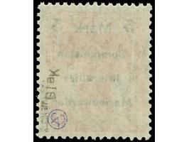 1920, Germania 5 M. auf 7 ½ Pfg. rötlichorange, Aufdruck Type BIa, kopfstehender Aufdruck, postfrisch, tadellos, sign. Klein 
