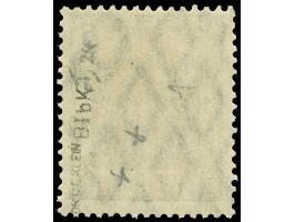 1920, Germania 3 M. auf 3 Pfg. dunkelorangebraun, Aufdruck Type BIb, kopfstehender Aufdruck, postfrisch, tadellos, Bleistiftz