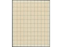1945, amtliche Versuchs-Zähnung L 10¾: Wappen 8 Pfg., kompletter Bogen a 100 Marken, postfrisch, einwandfrei, sign. Schulz BP