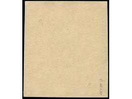1916/17, Germania 30 Pfg. dunkelrotorange/schwarz auf hellchromgelb, Aufdruck glänzend, rechtes oberes Eckrandstück, Walzendr