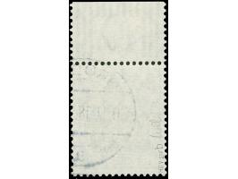 1916, Germania 5 Pfg. schwärzlichopalgrün, Aufdruck rußig, Oberrandstück, Walzendruck, sauber gestempelt “GRODNO 30.11.18”, t