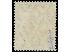 1920, lebhaftlilagrauer Netzunterdruck, Spitzen nach unten, 3 M. auf 7½ Pfg., sauber zeitgerecht gestempelt “OLIVA (WESTPR) -