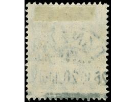 1920, Schrägaufdruck 15 Pfg. schwarzbraunviolett, sauber zeitgerecht gestempelt “DANZIG 26.10.20”, tadellos, Fotobefund Dr. O