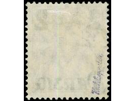 1920, hellgrauer Netzunterdruck Spitzen nach unten, 2 M. auf 35 Pfg., sauber und zeitgerecht gestempelt “DANZIG * 1 s 29.1.21
