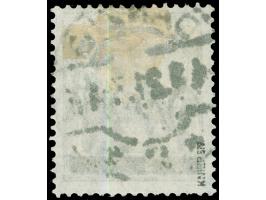 1920, Kleiner Innendienst 2 Pfg. dunkelgelbgrau, sauber gestempelt “DANZIG * 2 a 4.1.21”, zwei kurze Zähne unten, sonst tadel