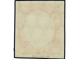 1921, Kogge 10 Pfg., undurchstochener Phasendruck nur des Rahmens in orange, postfrisch, tadellos, sign. Schüler BPP&nbsp;
