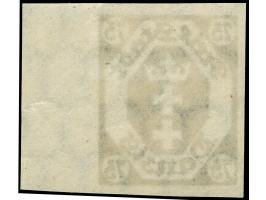 1922, Kleines Staatswappen 75 Pfg., ungezähnt, rechtes Seitenrandstück, postfrisch, tadellos, unsigniert