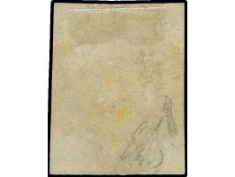 1861, ⅓ Gr. gelblichgrün, farbfrisch und allseits voll- bis breitrandig, ungebraucht mit Teilen der Originalgummierung, zum T