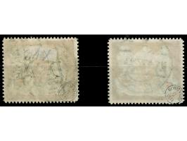1922, Großes Staatswappen 5 M., liegendes und stehendes Wasserzeichen, je zeitgerecht gestempelt, tadellos, sign. Infla/Kniep