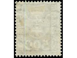 1923, Kleines Wappen 500 M., liegendes Wasserzeichen, sauber und zeitgerecht gestempelt “DANZIG-LANGFUHR a 13.2.23”, tadellos