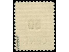 1923, Angliederung des Memellandes an Litauen 50 C. auf 300 M., doppelter, gleichstarker Aufdruck, postfrisch, tadellos, dopp