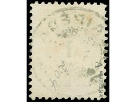1923, Angliederung des Memellandes an Litauen 1 L. auf 2000 M., weiter Abstand zwischen Wertziffer und Litas, sauber gestempe