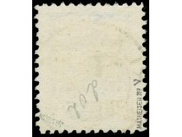 1923, Angliederung des Memellandes an Litauen 1 L. auf 800 M., weiter Abstand zwischen Wertziffer und Litas, sauber gestempel