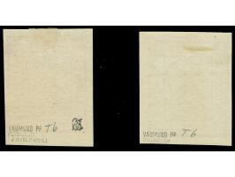 1917, Wappenzeichnung 2 Gr. und 4 Gr., Type 6, geschnitten, sauber ungebraucht, tadellos, sign. u. a. Jungjohann BPP