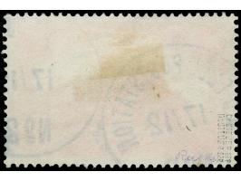 1900, Reichspost 2 M., gestempelt "PEKING DP 28/2 01, bis auf zwei verkürzte Eckzahnspitzen in tadelloser Erhaltung, sign. Bo