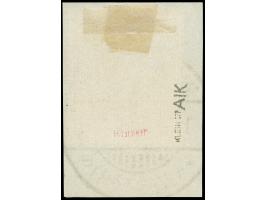 1920, Germania 20 Pfg. dunkelviolettblau, kopfstehender Aufdruck in Type AI, sauber gestempelt “MARIENWERDER * (WESTPR.) e 17