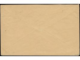 1920, Mitläufer 30 Pfg. Nationalversammlung in Mischfrankatur mit Freimarke 10 pf. auf 10 c. auf weißem Papier, mit Stempel “