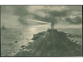 1920, Germania Kriegsdruck 30 Pfg. dunkelrotorange/schwarz auf mittelchromgelb, mit Stempel “MEMEL * 1 f 6.7.20” auf Ansichts