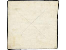 1898, Diagonalaufdruck 25 Pfg. gelblichorange, Viererblock mit Plattenfehler “I in Reichspost oben rechts ausgebrochen” auf d
