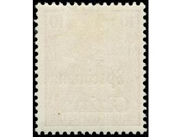 1901, Germania Reichspost 10 Pfg. rötlichkarmin, mit Aufdruck “Specimen”, sauber ungebraucht, tadellos