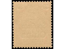 1901, Germania Reichspost 30 Pfg. rötlichorange/rotschwarz auf mattgelblichorange, mit Aufdruck “Specimen”, sauber ungebrauch