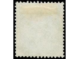 1875, Pfennige 20 Pfg. lebhaftkobaltblau, mit Plattenfehler “Markenoberrand abgeplattet”, sauber gestempelt “KAISERL.DEUTSCH.