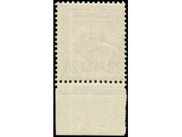1889, Krone/Adler 20 Pa. auf 10 Pfg. dunkelrosarot, Unterrandstück, postfrisch, tadellos, unsigniert, Fotoattest Jäschke-L. B