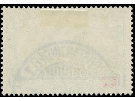 1902/04, Aufdrucktype II 10 Pia. auf 2 M. schwärzlichblau, Urmarke Type II, sauber gestempelt “CONSTANTINOPEL 1 DP 5.12.05”, 