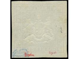 1873, 70 Kr. rotlila, Bogenfeld 3, farbfrisch, allseits breitrandig geschnitten mit schöner Wappenprägung, mit allseits sicht