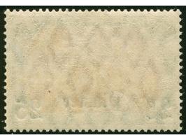 1905/13, Germania mit Wz. 25 Pia. auf 5 M. grünschwarz/dunkelkarmin, gelblichrot quarzend, postfrisch, tadellos, unsigniert, 